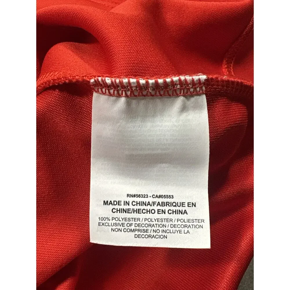 Nike Dri-FIT Chicago Bulls NBA Basketball Hoodie Red Men’s Large